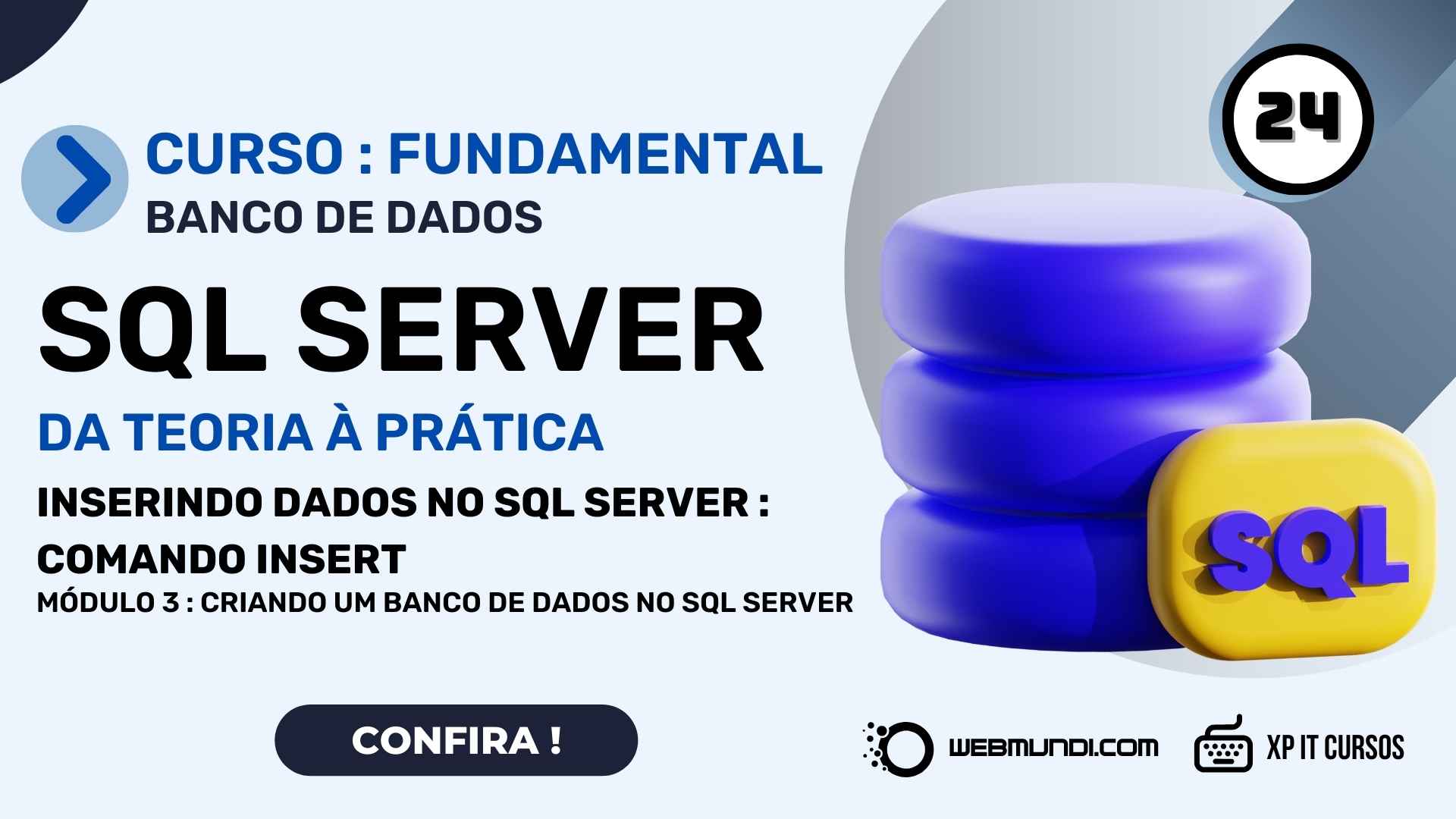 Inserindo Dados no SQL Server - Comando INSERT