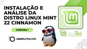 Instalação e Análise da distro Linux Mint 22 Cinnamon